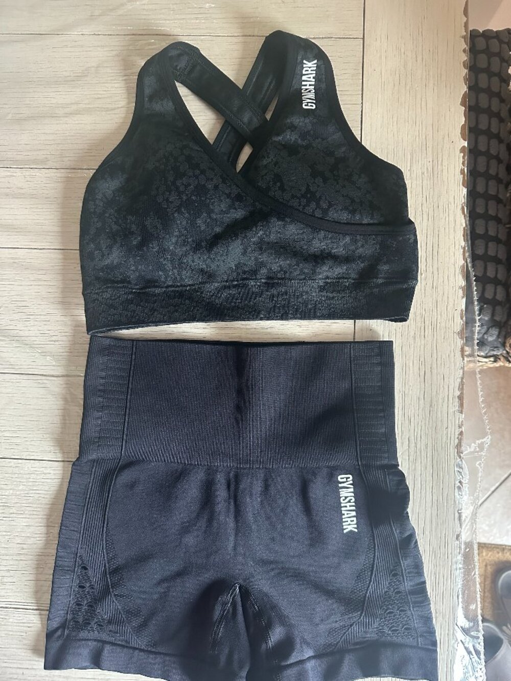Womens Gymshark top and shorts small
